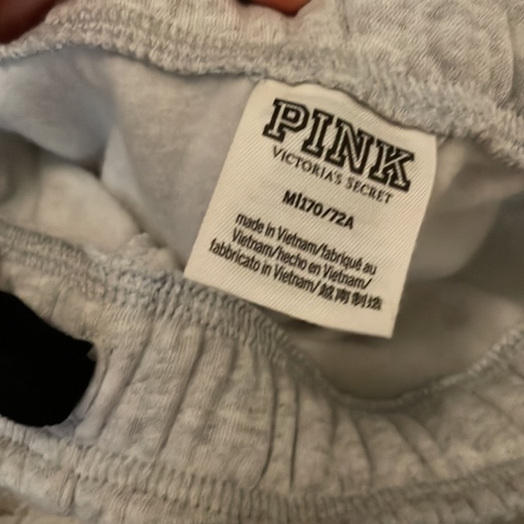 Vs pink campus pant size medium heather grey new - Picture 5 of 5